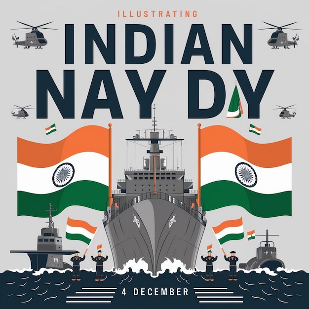 Design For Indian Navy Day