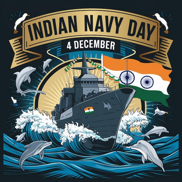 Design For Indian Navy Day