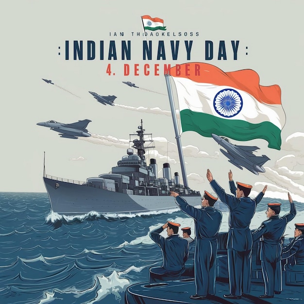 Design For Indian Navy Day