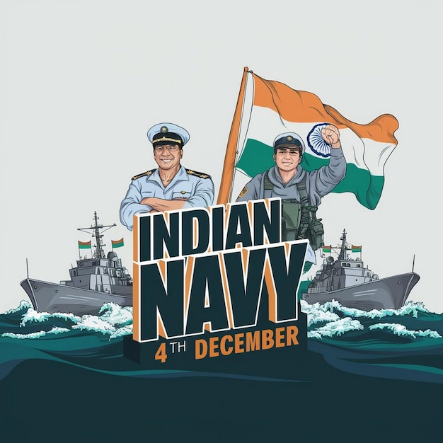 Design For Indian Navy Day