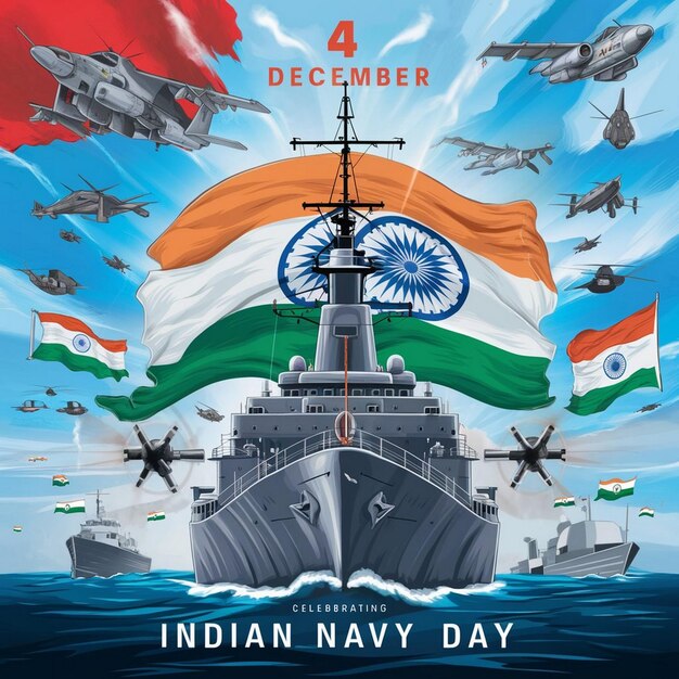 Design For Indian Navy Day