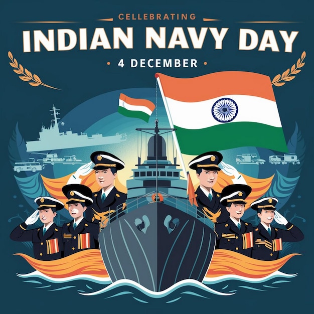 Design For Indian Navy Day