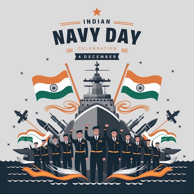 Design For Indian Navy Day