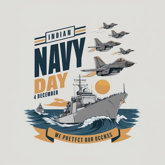 Design For Indian Navy Day