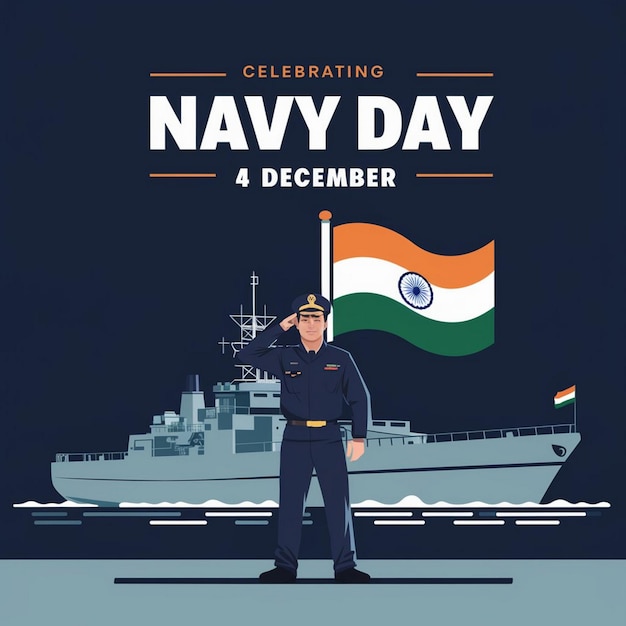 Design For Indian Navy Day