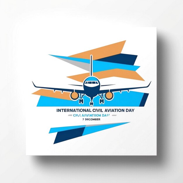 Photo design for international civil aviation day