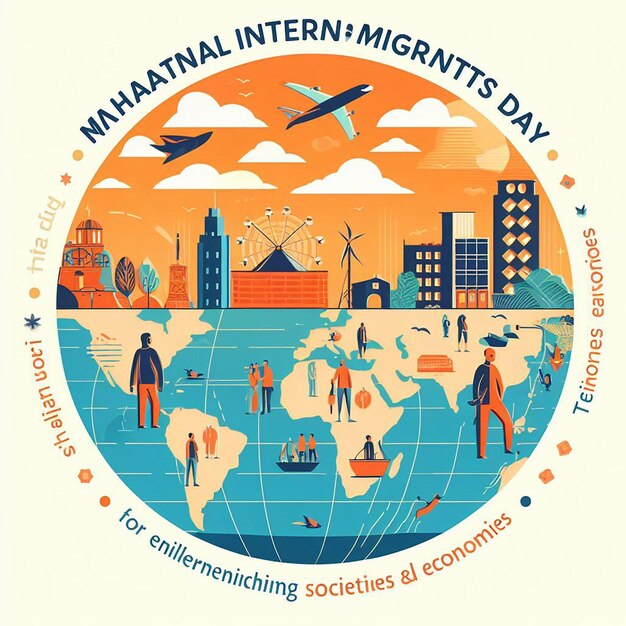 Design for International Migrants Day and International Refugee Day