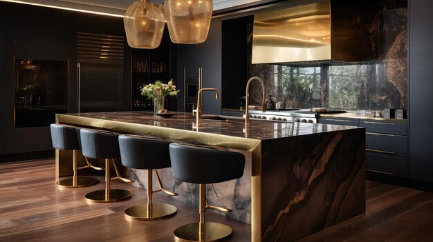 design luxurious kitchen