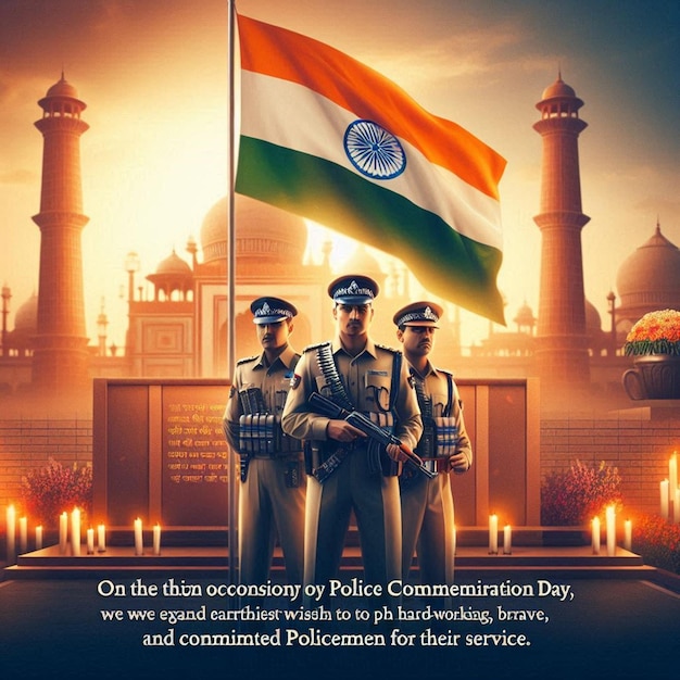 Design For National Police Commemoration Day Celebration