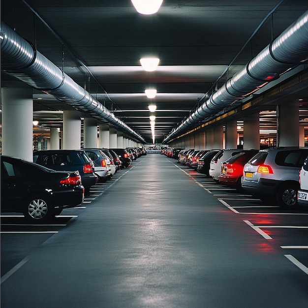 Design of parking facilities for hightraffic malls