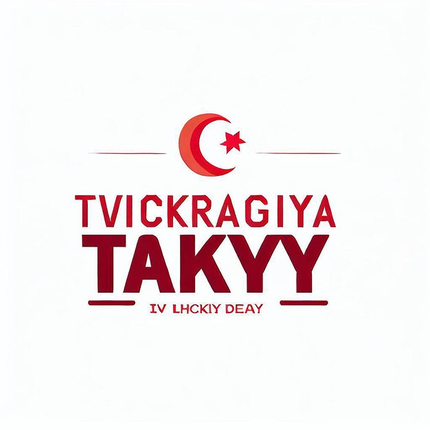 Design for Turkey039s Independence Day on August 30