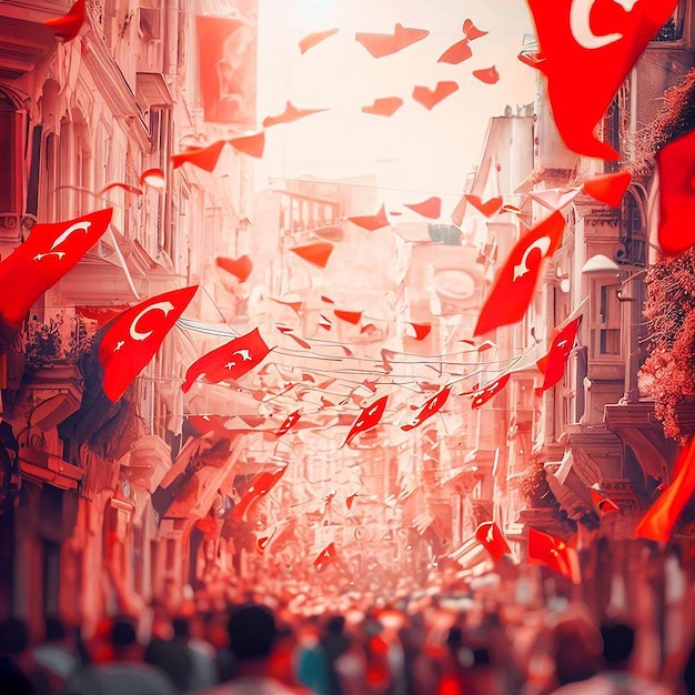 Design for Turkey039s Independence Day on August 30