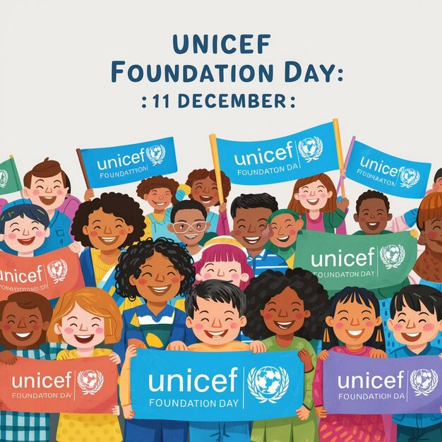 Photo design for unicef foundation day