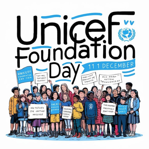 Photo design for unicef foundation day