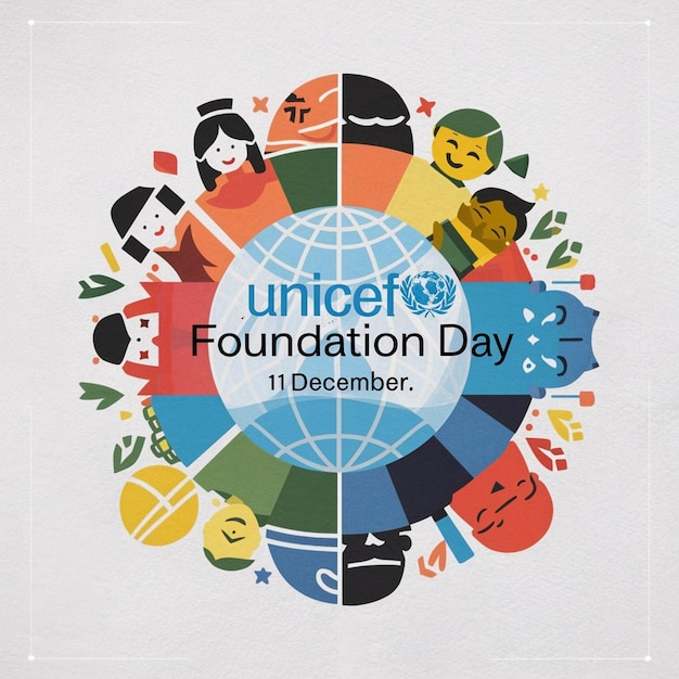 Photo design for unicef foundation day