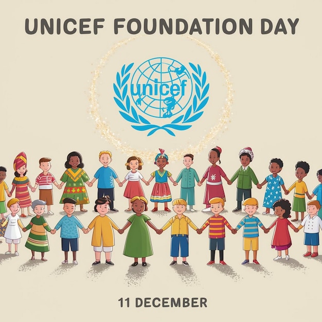 Photo design for unicef foundation day