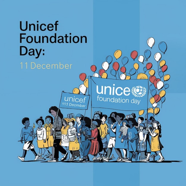 Photo design for unicef foundation day