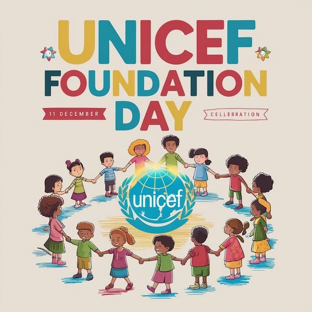 Photo design for unicef foundation day