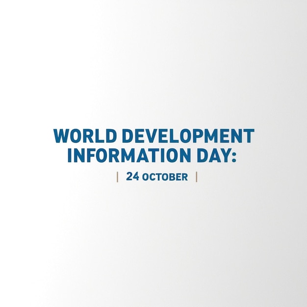 Design For World Development Information Day Event October 24