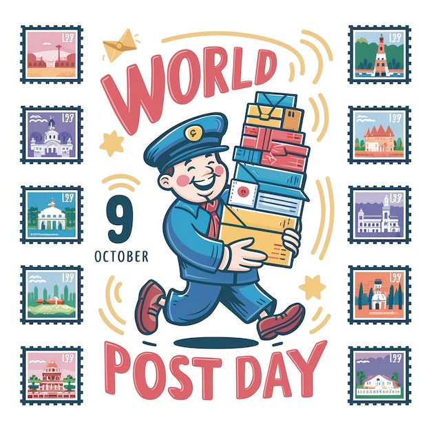 Design For World Post Day