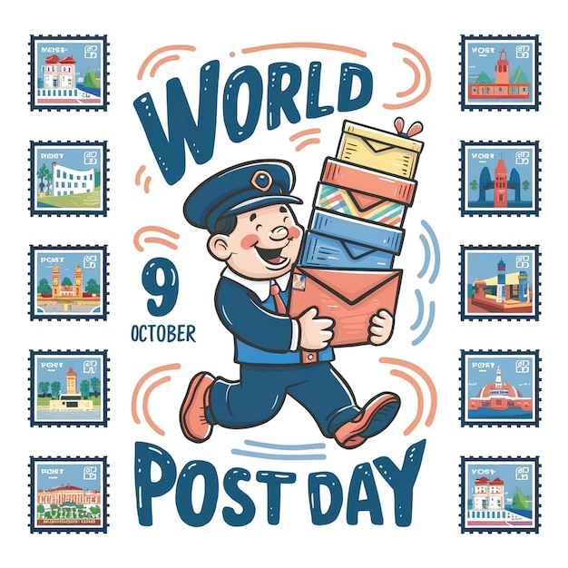 Design For World Post Day