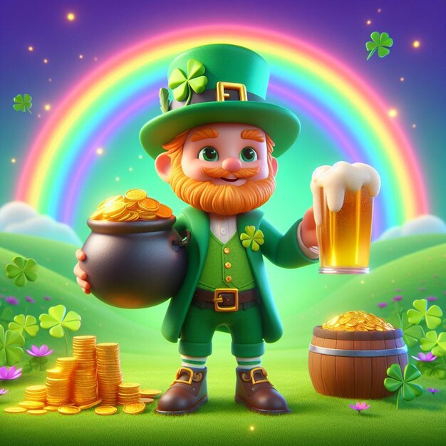 Photo designed for st patricks day