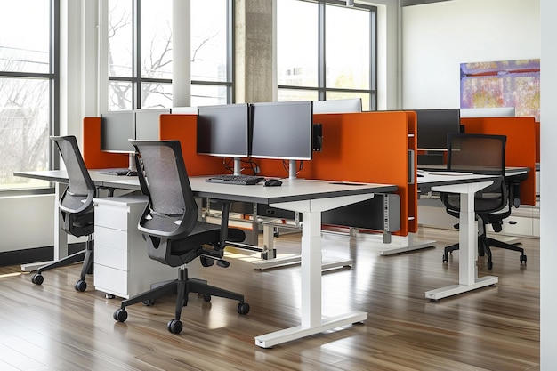 designing ergonomic workstations for employee well generative ai