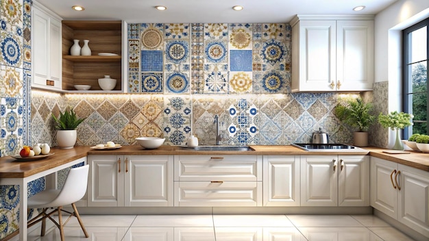 Photo designs ceramic for kitchen and bathroom tiles