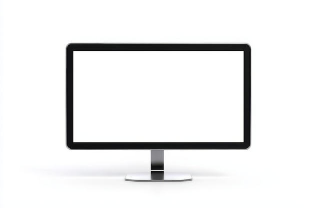 desktop monitor screen blank white background ar 32 v 61 Job ID 4d605bb887b44c859cf156074d2f3063