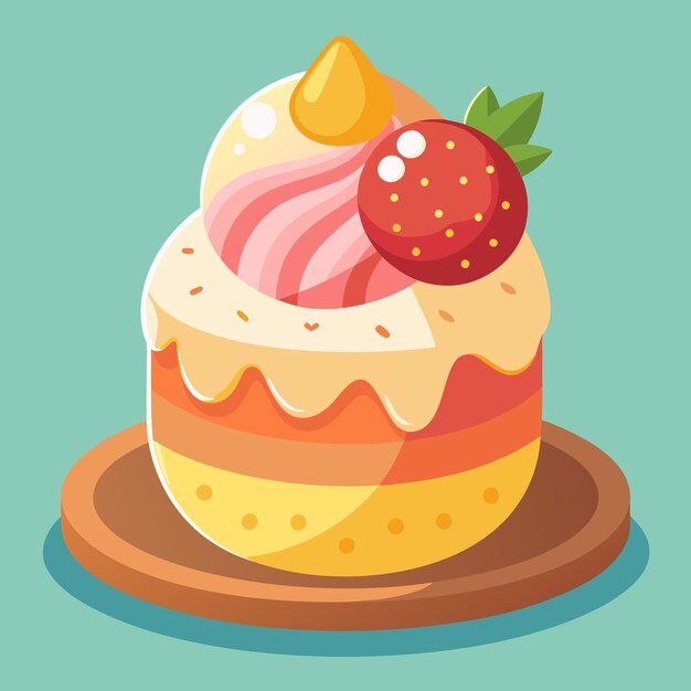 Dessert ai generated image