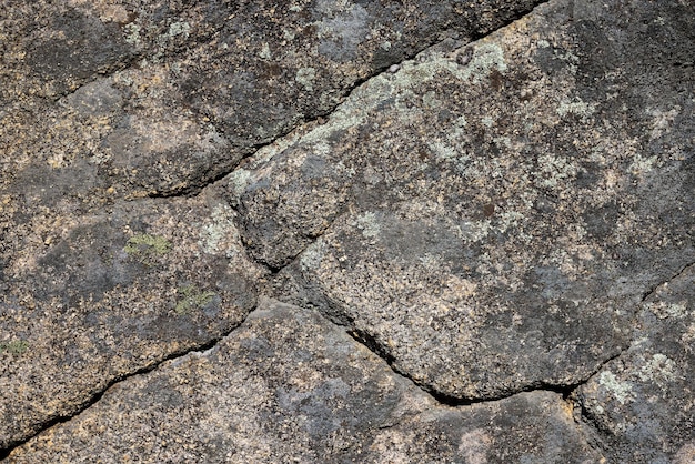 Detail of a granite rock. Natural granite texture.