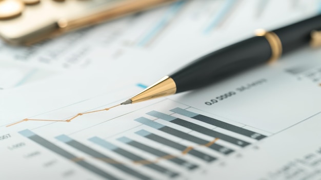 A detailed chart of economic expenditures and revenue in a financial report