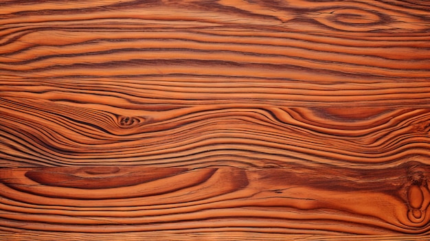 A detailed closeup view of a textured wooden surface Generative AI