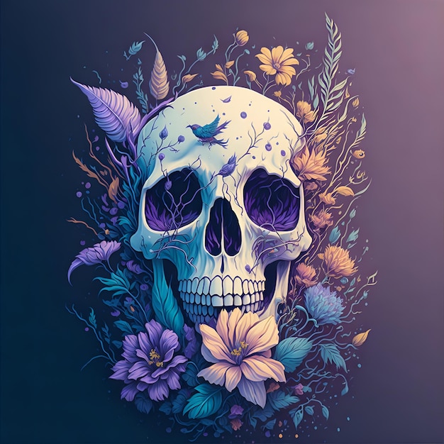 A detailed illustration of Dead Skull