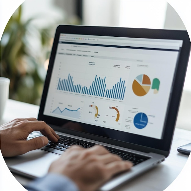 Photo a detailed image of a market analysis report with competitive benchmarking and consumer insights