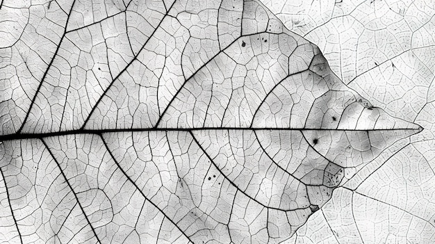 detailed leaf veins