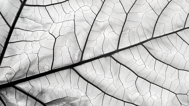 detailed leaf veins