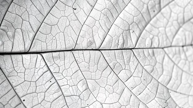 detailed leaf veins