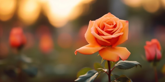 Detailed Macro Shot of Gorgeous Roses