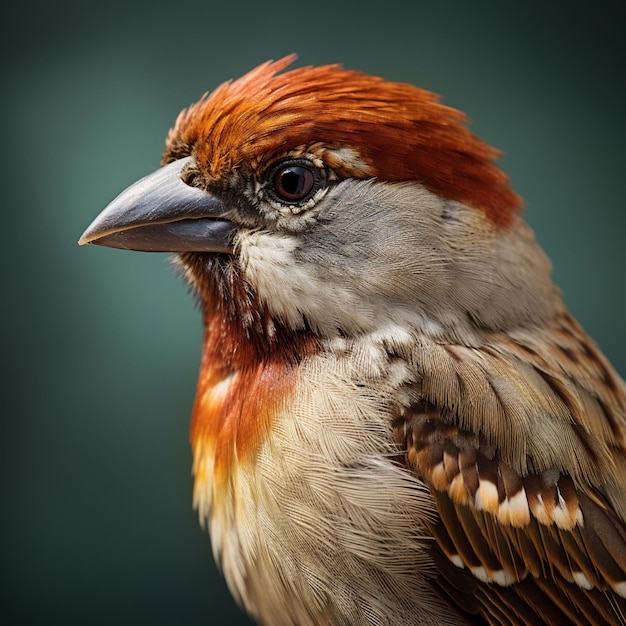 detailed photo of a sparrow