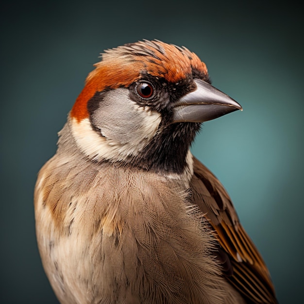 detailed photo of a sparrow