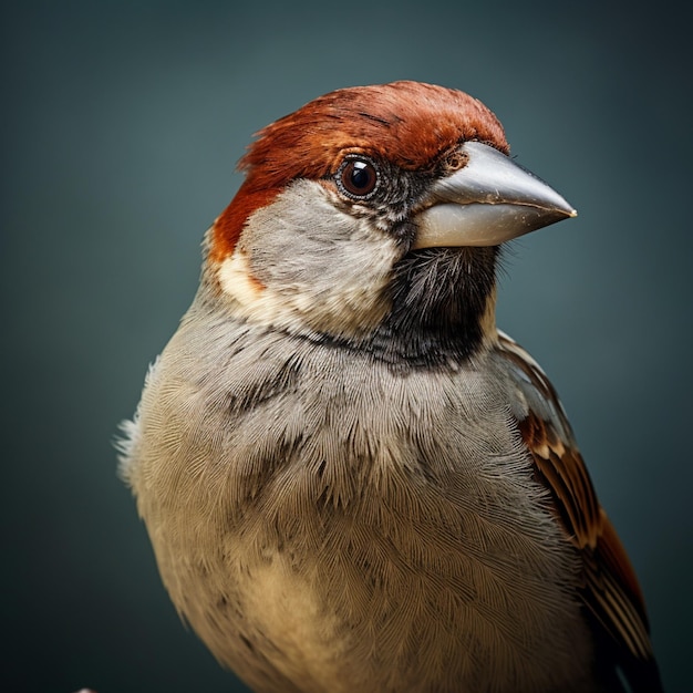 detailed photo of a sparrow