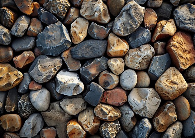 Detailed River Rock Texture for Realism