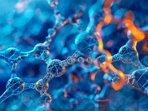 Detailed structure of a protein