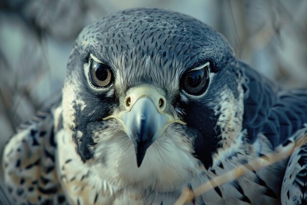 A detailed view of a bird of prey suitable for various projects