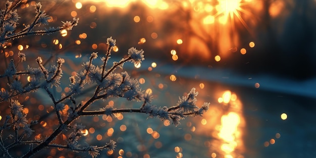 A detailed view of a tree covered in snow showcasing its unique features in close proximity