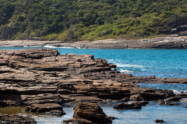 Details of Foca beach in Buzios in Rio de Janeiro Brazil