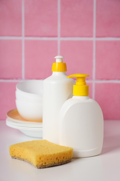 Detergent accessories for dish washing and cleaning