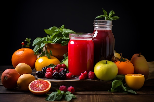 Detoxifying juice cleanse homemade fruit juice