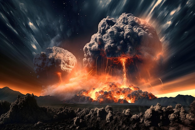 Devastating Meteor Impact Unimaginable Destruction